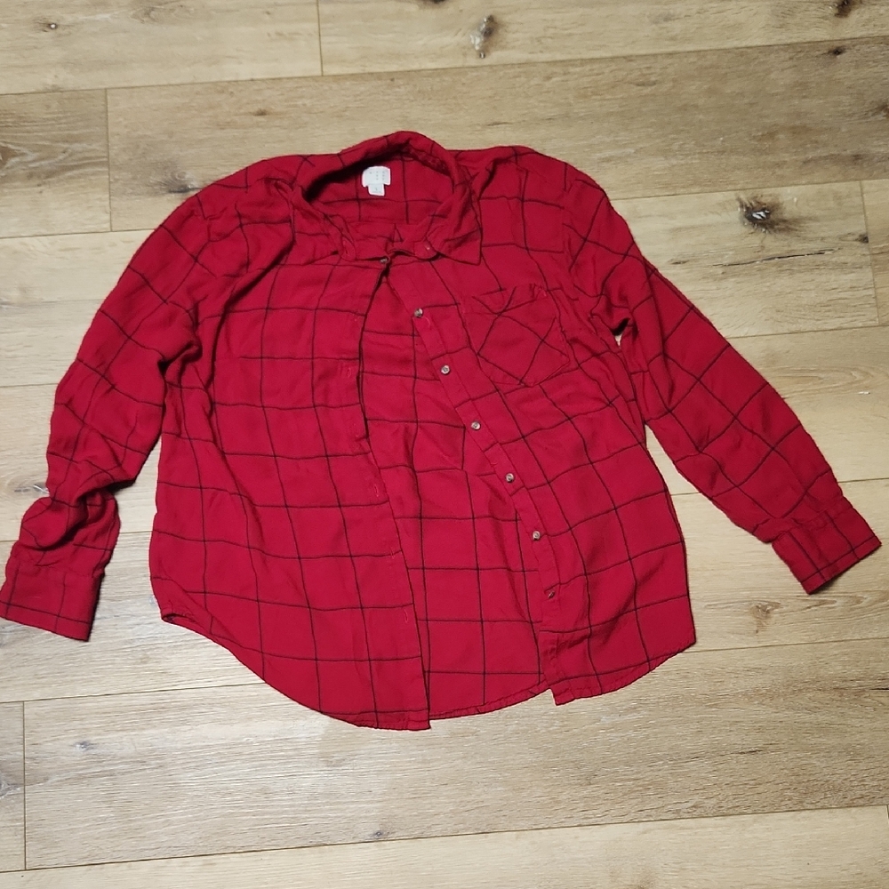 a new day Women's Button Down Shirt Size Large